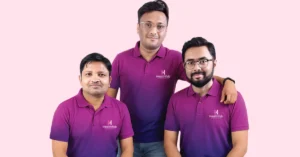 HealthFab co-founders Satyajit Chakraborty, Kiriti Acharjee, and Sourav Chakrabarty after closing the startup's Rs 20 crore Series A from Atomic Capital