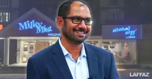 Milky Mist founder Sathish Kumar T ahead of the company's pre-IPO fundraise from Temasek