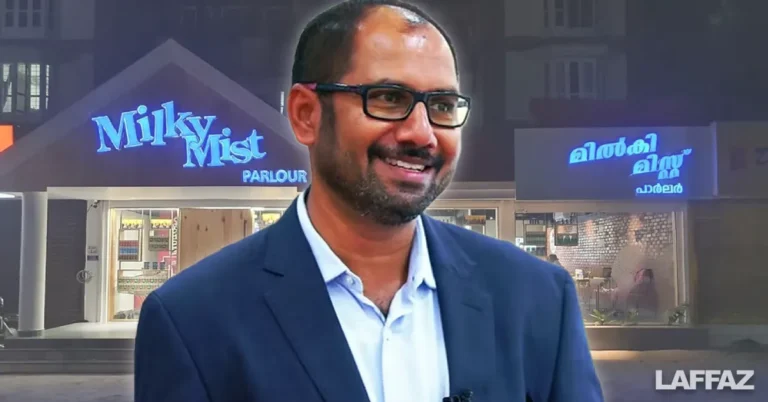 Milky Mist founder Sathish Kumar T ahead of the company's pre-IPO fundraise from Temasek