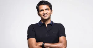 Entrepreneur Bhavin Turakhia representing the launch of AI-native work platform Neo