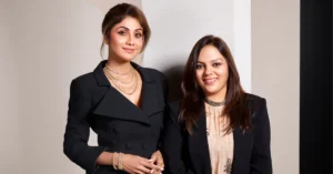 Shilpa Shetty and Pooja Madhavan of Limelight Diamonds