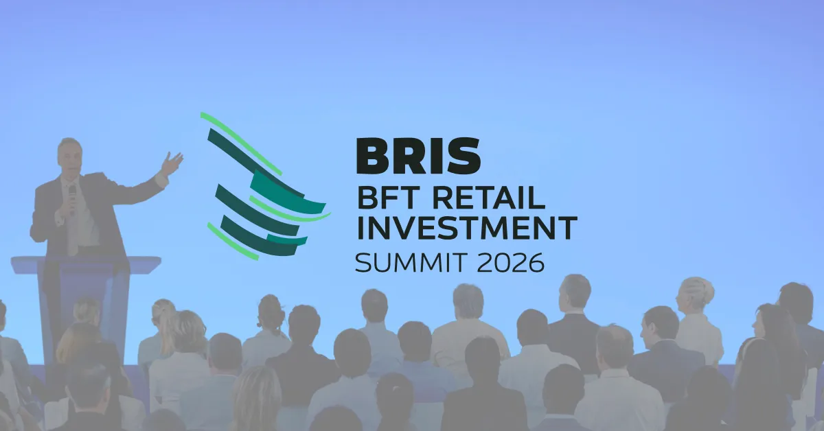 Logo of BRIS 2027, the BFT Retail & Investment Summit in Bahrain on 18 March 2027